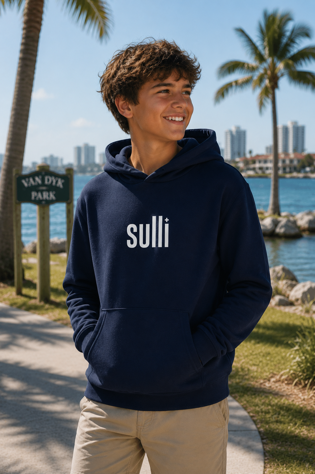 Youth Future Force Hoodie - Navy