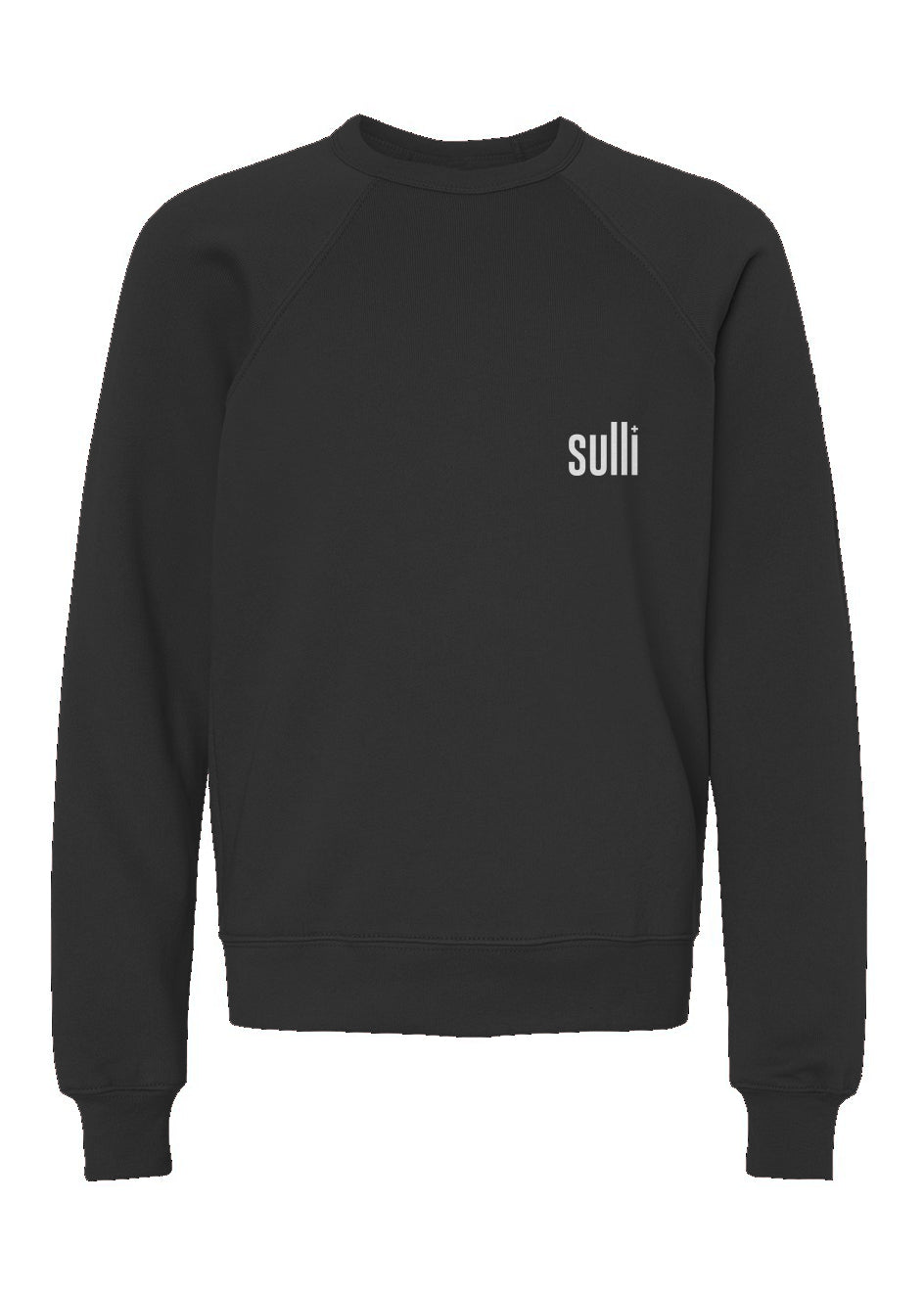 Youth Spark Squad Crew Black Front