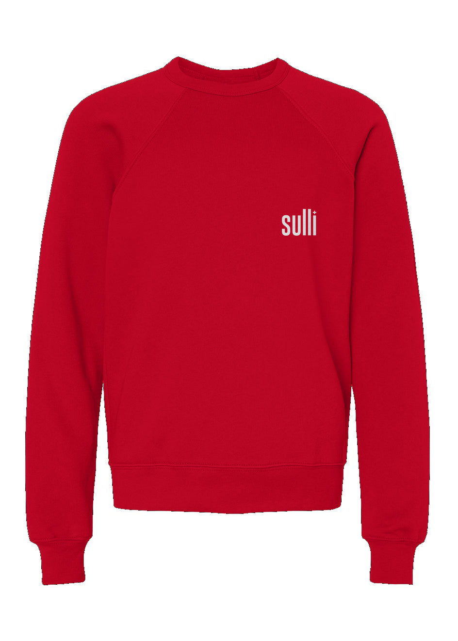 Youth Spark Squad Crew Red Front