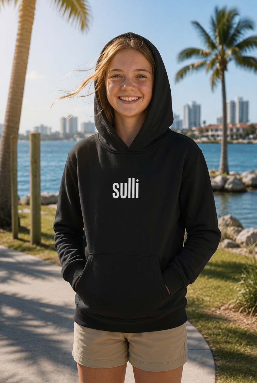 Jet Black Youth Future Force Hoodie lifestyle image