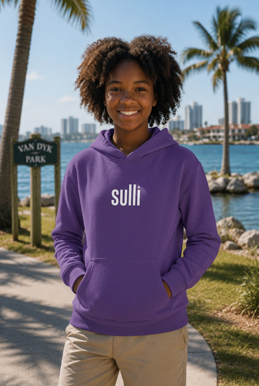 Purple Youth Future Force Hoodie lifestyle image