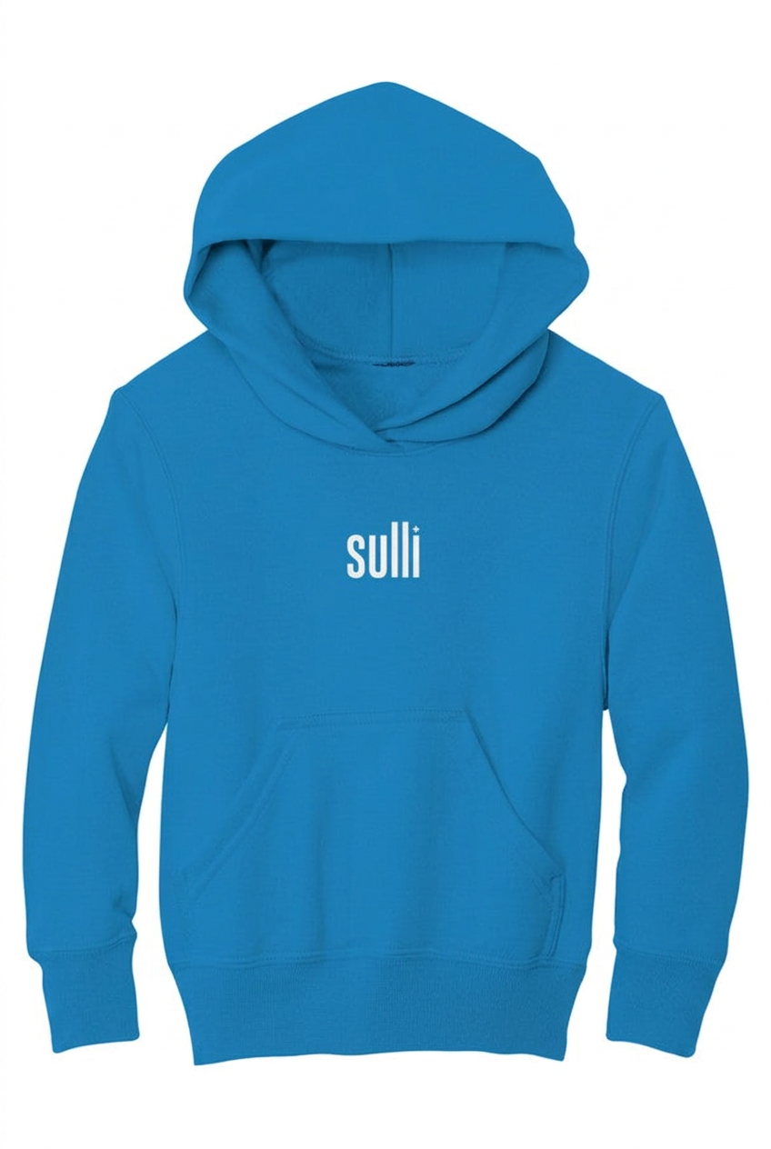 Sapphire flat hoodie